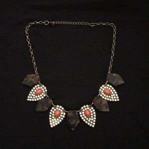 Sole society tortoise and coral Necklace